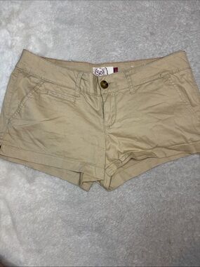 Tan Women’s Casual Cotton Shorts